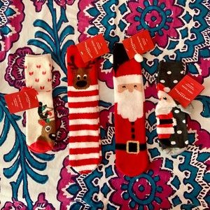 Fuzzy Christmas Sock Bundle 🏷